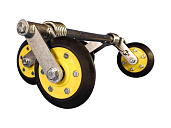 картинка Тележка подвески мотобуксировщика на гусенице 380 мм, усиленный каток, пружина 8 мм. Снегоход Буран от официального представителя завода LIFAN в России