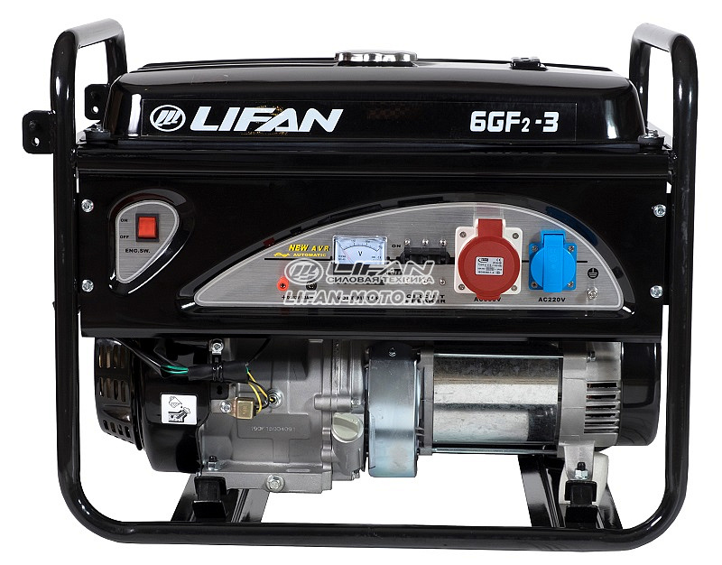 картинка Генератор Lifan 6 GF2-3 (LF7000-3) Уценка от официального представителя завода LIFAN в России