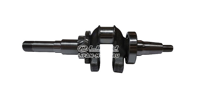 картинка Коленвал LIFAN 13110/190F D25,4 мм резьбовой (P type) от официального представителя завода LIFAN в России