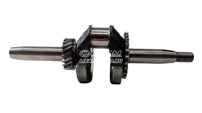 картинка Коленвал LIFAN 13100/156F (для генератора 1GF-3) конусный от официального представителя завода LIFAN в России