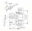 картинка Коленвал LIFAN 13100/182F-192F, KP420 D25 мм (S type) от официального представителя завода LIFAN в России