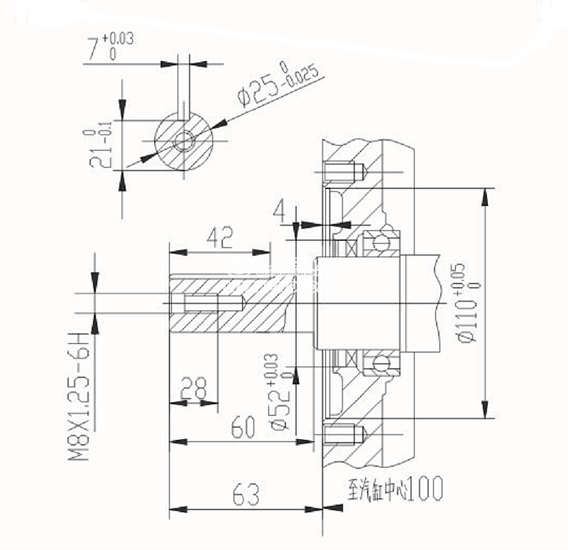 картинка Коленвал LIFAN 13100/182F-192F, KP420 D25 мм (S type) от официального представителя завода LIFAN в России картинка Коленвал LIFAN 13100/182F-192F, KP420 D25 мм (S type) от официального представителя завода LIFAN в России