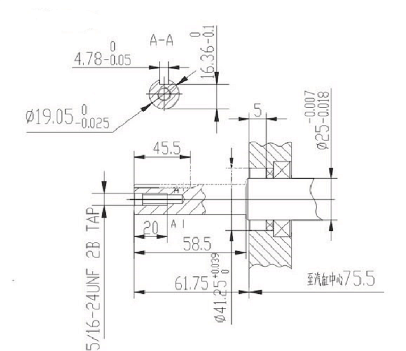картинка Коленвал LIFAN 13100/168F-2 - 170F D19,05 мм (Q type) от официального представителя завода LIFAN в России