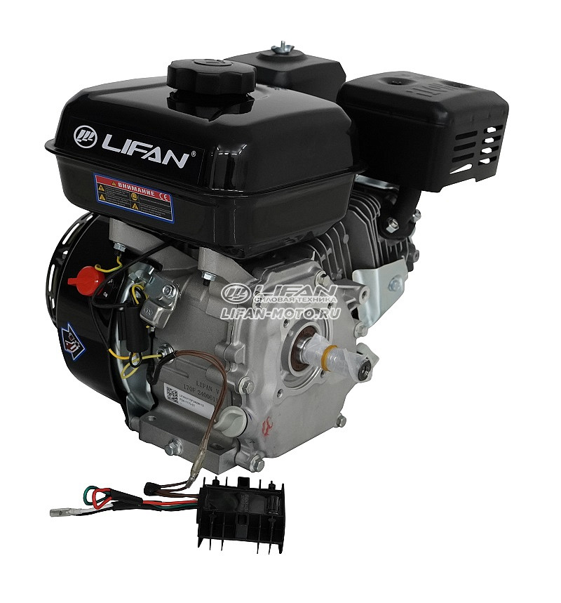 картинка Двигатель Lifan 170F, вал Ø20мм, катушка 3 Ампера от официального представителя завода LIFAN в России картинка Двигатель Lifan 170F, вал Ø20мм, катушка 3 Ампера от официального представителя завода LIFAN в России
