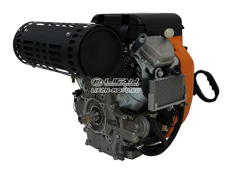 картинка Двигатель Lifan LF2V80F-А (X2,5000), 32 л.с. D25 20A от официального представителя завода LIFAN в России