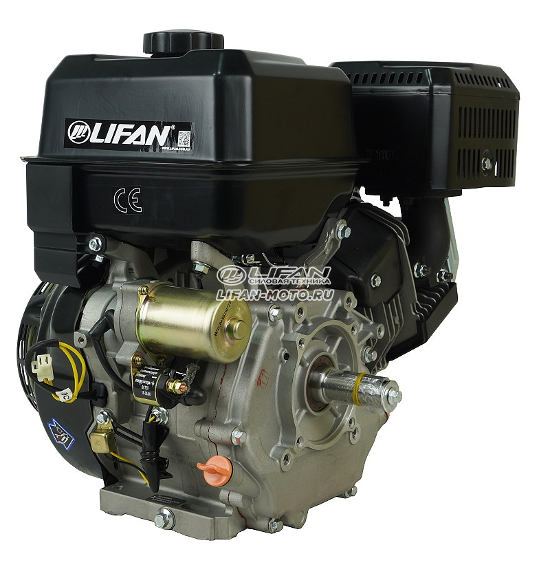 картинка Двигатель Lifan KP460E, вал Ø25мм, катушка 11 Ампер (фильтр "зима-лето") от официального представителя завода LIFAN в России