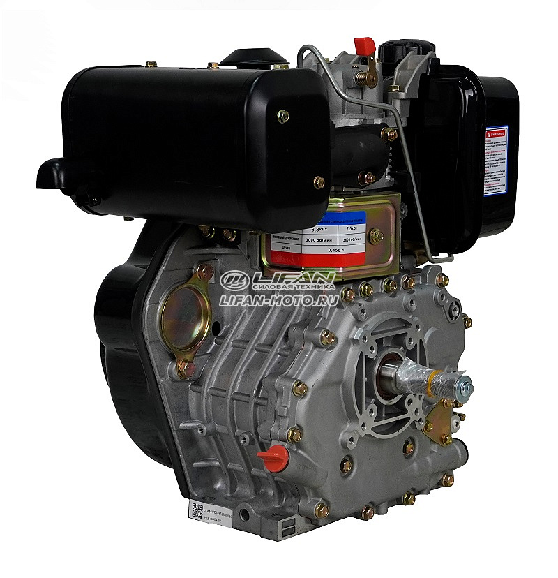 картинка Двигатель Lifan Diesel 188F, вал Ø25мм от официального представителя завода LIFAN в России