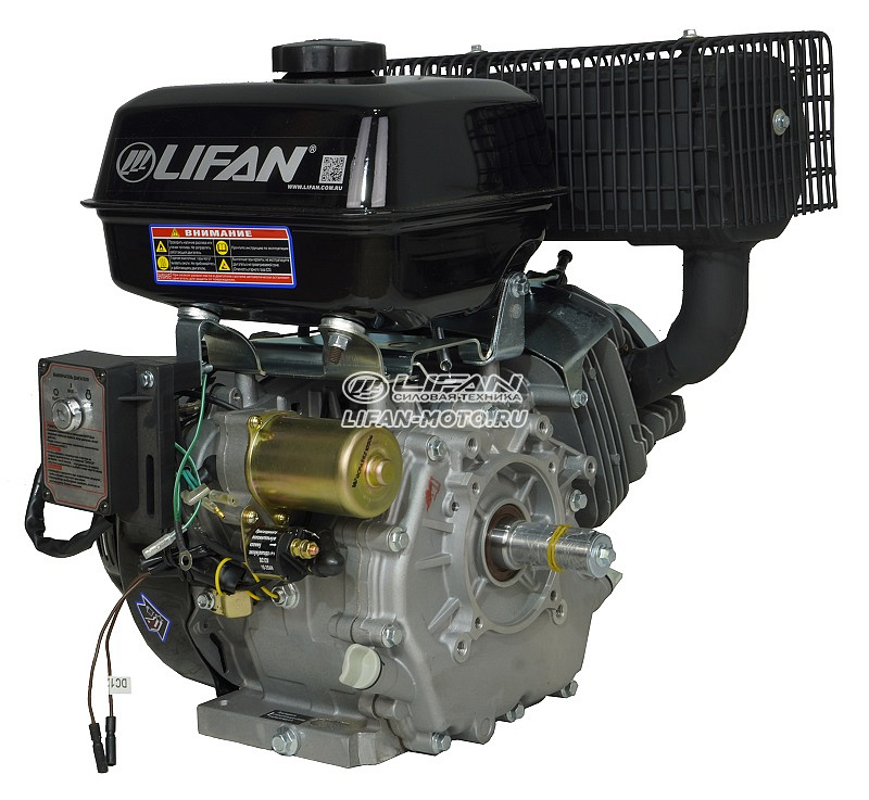 картинка Двигатель Lifan 192FD, вал Ø25мм, катушка 11 Ампер от официального представителя завода LIFAN в России