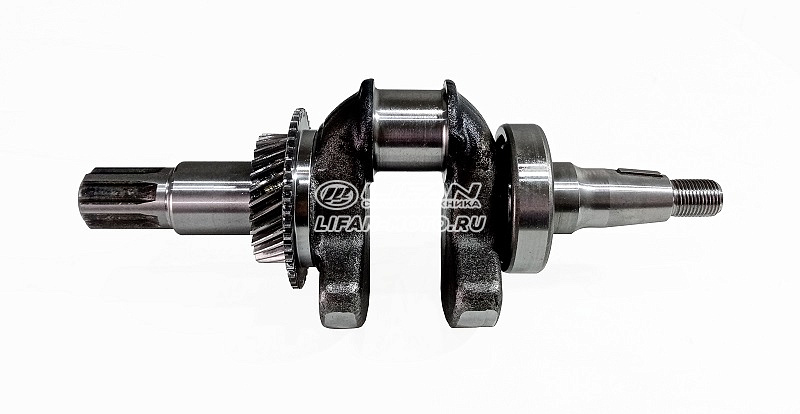 картинка Коленвал LIFAN 13110/177F D25 мм (шлицевой L4 type)  от официального представителя завода LIFAN в России