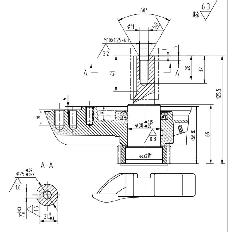 картинка Коленвал LIFAN 13110/2V78F D25 мм Цилиндр (S type) от официального представителя завода LIFAN в России