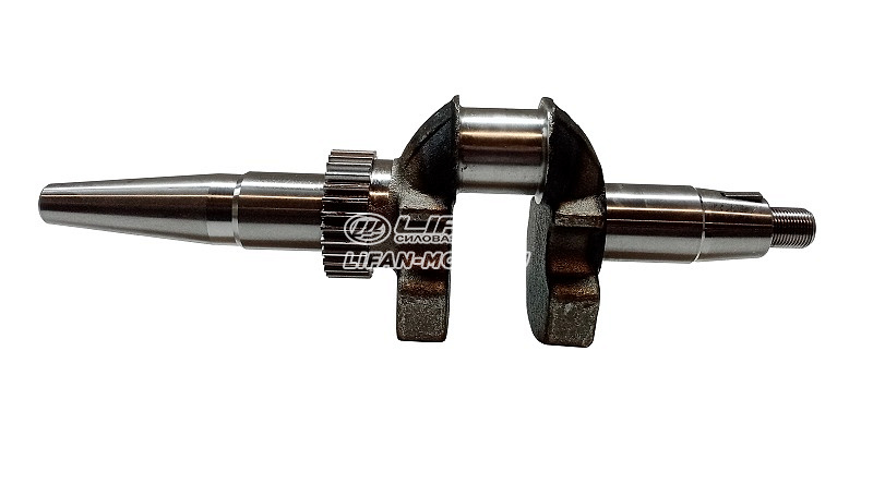 картинка Коленвал LIFAN 13110/2V77, 78F Конус (V1 type) от официального представителя завода LIFAN в России