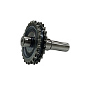 картинка Вал приводной редуктора (цепной) 22121/168F-2L от официального представителя завода LIFAN в России