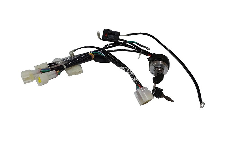 картинка Замок зажигания со жгутом проводов GS212E от официального представителя завода LIFAN в России