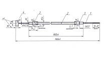 картинка Трос газа 1900 мм от официального представителя завода LIFAN в России