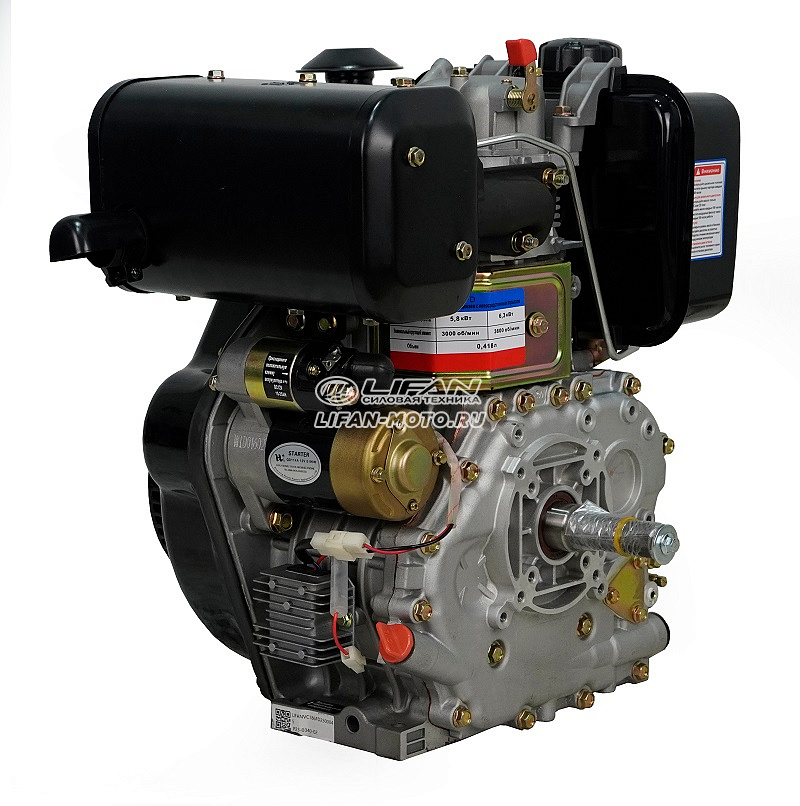 картинка Двигатель Lifan Diesel 186FD, вал Ø25мм, катушка 6 Ампер от официального представителя завода LIFAN в России картинка Двигатель Lifan Diesel 186FD, вал Ø25мм, катушка 6 Ампер от официального представителя завода LIFAN в России