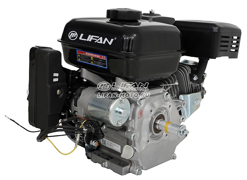 картинка Двигатель Lifan 168F-2D, вал Ø20мм, катушка 3 Ампера от официального представителя завода LIFAN в России