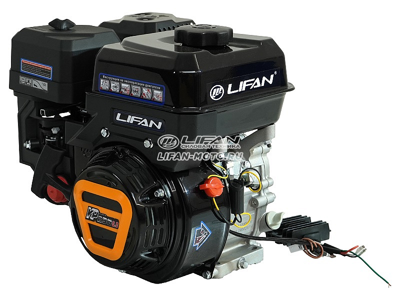 картинка Двигатель Lifan KP230, вал Ø20мм, катушка 3 Ампера от официального представителя завода LIFAN в России