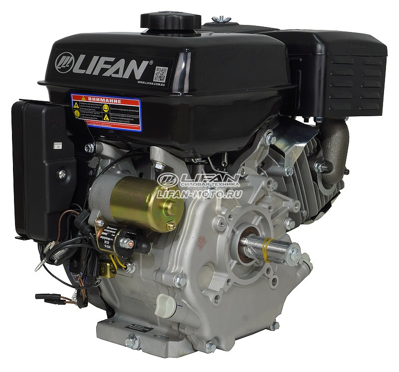 картинка Двигатель Lifan 177FD, вал Ø25мм, катушка 7 Ампер от официального представителя завода LIFAN в России