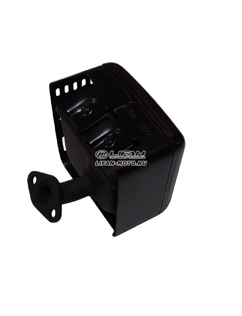 картинка Глушитель в сборе LIFAN 18000/168F-170F (без колпачка) от официального представителя завода LIFAN в России