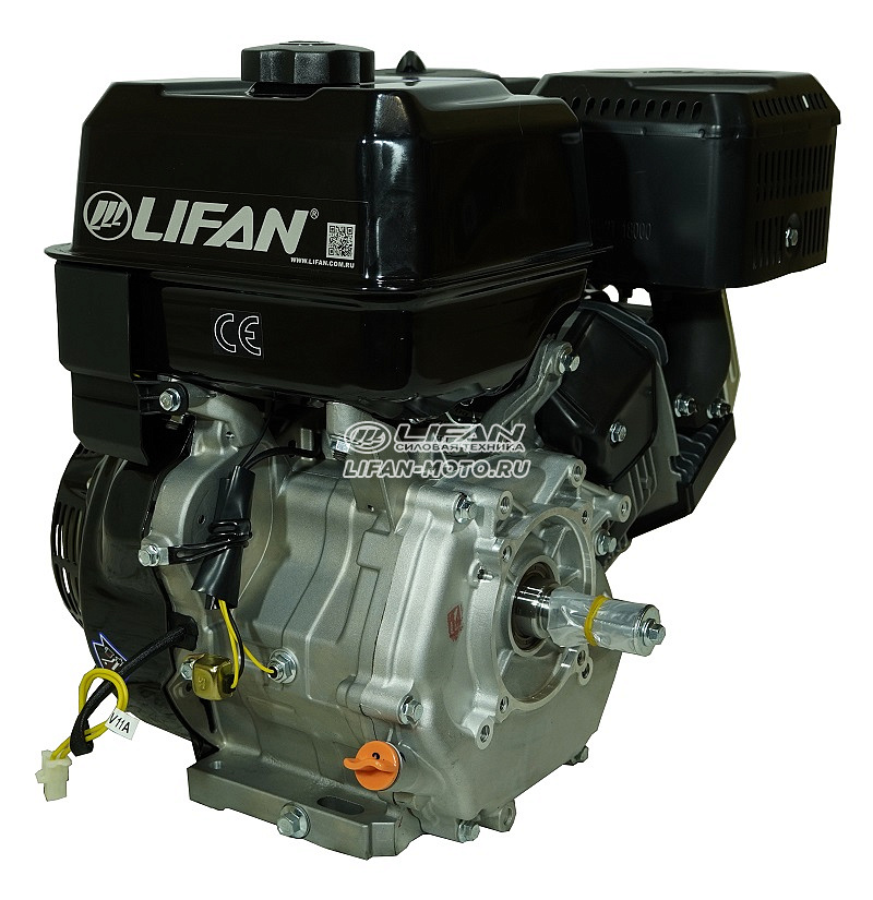 картинка Двигатель Lifan KP420, вал Ø25мм, катушка 11 Ампер от официального представителя завода LIFAN в России