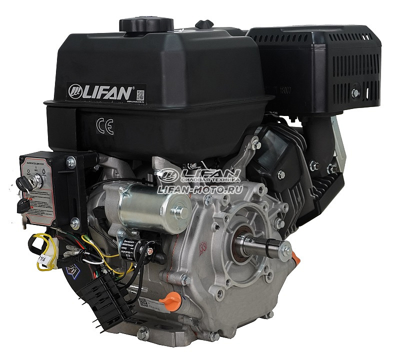 картинка Двигатель Lifan KP500E, вал Ø25мм, катушка 11 Ампер (элемент возд. фильтра тип "зима") от официального представителя завода LIFAN в России