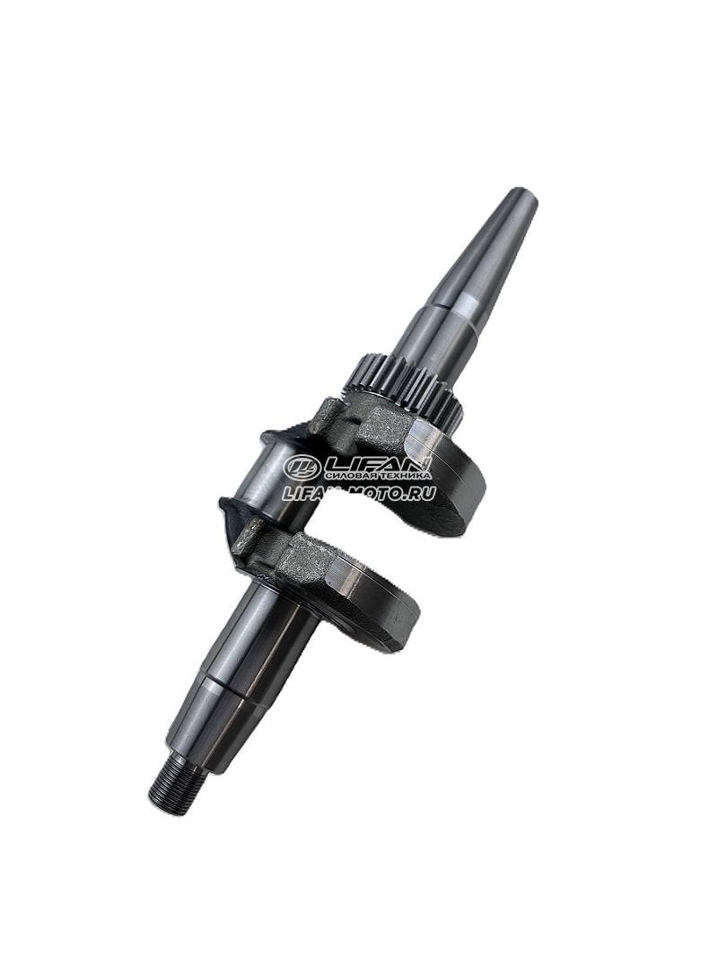 картинка Коленвал LIFAN 13100/2V78F-2 конус (V type) для генератора от официального представителя завода LIFAN в России
