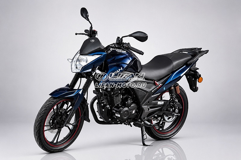 картинка Мотоцикл Lifan CITYR LF200 (LF175-2E) синий от официального представителя завода LIFAN в России