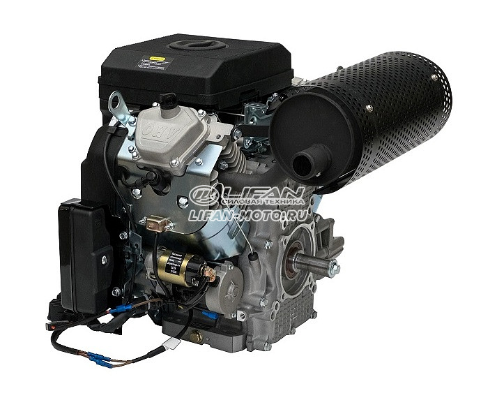 картинка Двигатель Lifan LF2V78F-2A PRO(New), вал Ø25мм, катушка 20 Ампер датчик давл./м, м/радиатор, ручн.+электр. зап от официального представителя завода LIFAN в России