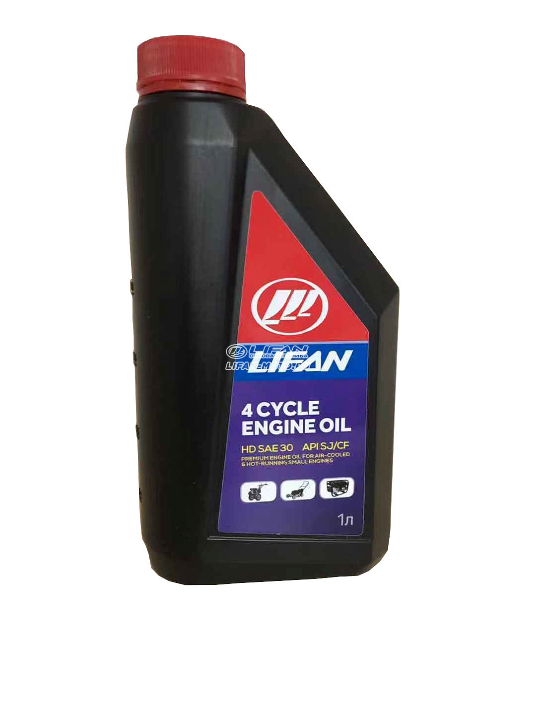 картинка Масло LIFAN для 4-х тактных двигателей полусинтетическое SAE 5W-30 API SJ/CF 1л от официального представителя завода LIFAN в России