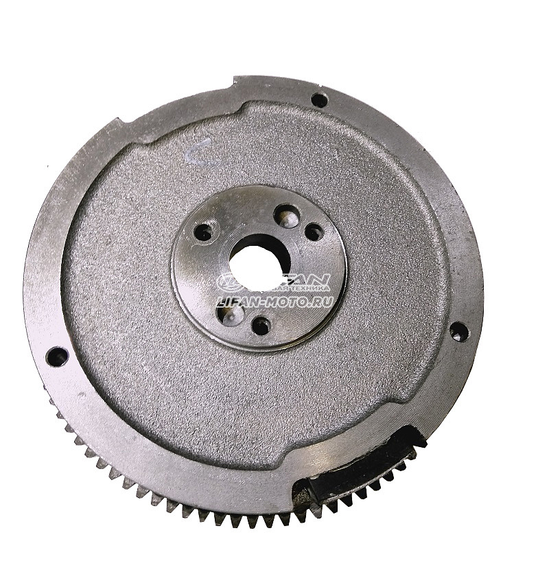 картинка Маховик LIFAN 27500/2V77F, 2V78F, 2V78F-2A, 2V80F-A, катушка освещения 20 Ампер от официального представителя завода LIFAN в России