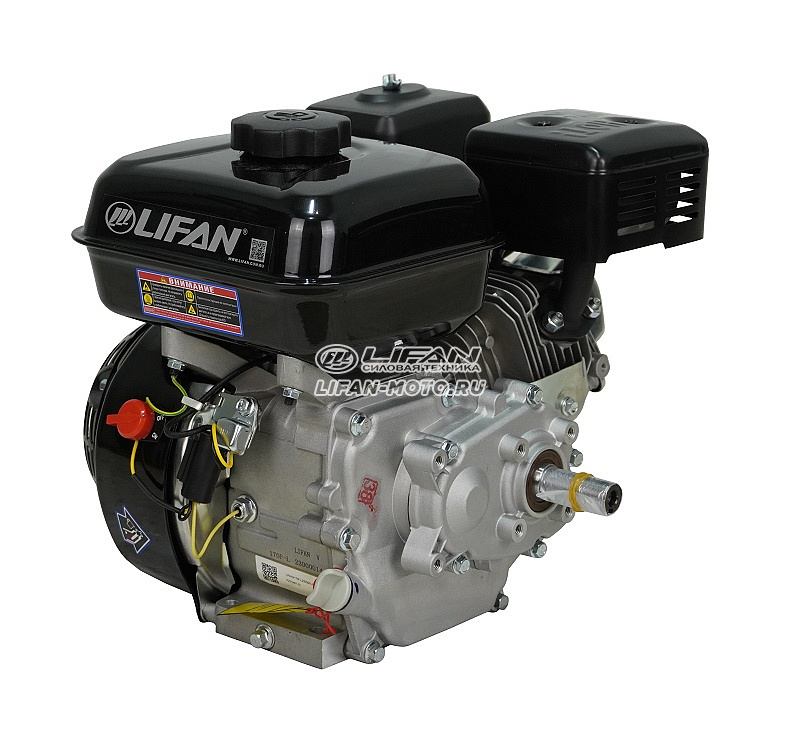 картинка Двигатель Lifan 170F-L, вал Ø20мм от официального представителя завода LIFAN в России