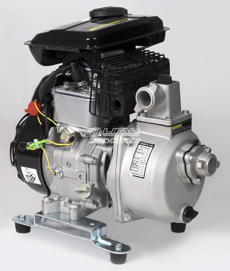 картинка Мотопомпа Lifan 25ZB12-1.4Q от официального представителя завода LIFAN в России