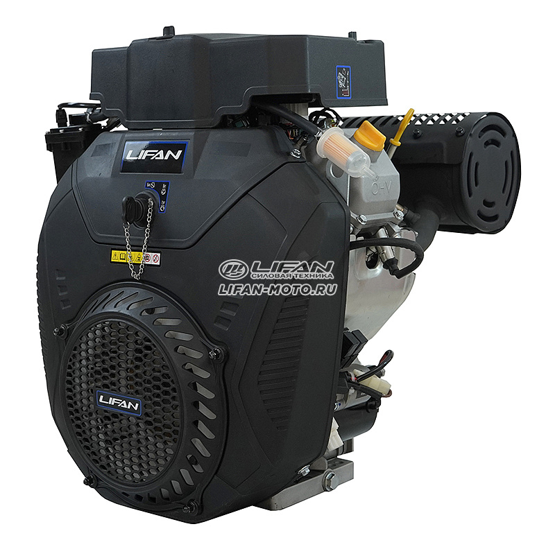 картинка Двигатель Lifan 2V90F EFI, 37 л.с. D28,575 20A от официального представителя завода LIFAN в России